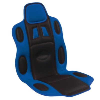 VL Garage - Πλατοκάθισμα Μπροστινό Universal (PolyMesh) RACING 1 τμχ - ΜΑΥΡΟ/ΜΠΛΕ - VL-9990000002894