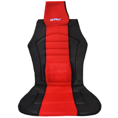 VL Garage - Πλατοκάθισμα Μπροστινό Universal (PolyMesh) SPORTING 1 τμχ - ΜΑΥΡΟ/ΚΟΚΚΙΝΟ - VL-9990000002955