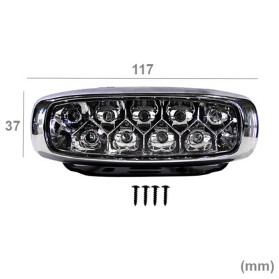 VL Garage - ΠΡΟΒΟΛΕΙΣ PL253- LED ΜΠΛΕ 12V - VL-13765