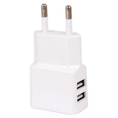 VL Garage - ΦΟΡΤΙΣΤΗΣ USB WALL ADAPTER ΜΕ 2 USB - VL-14108