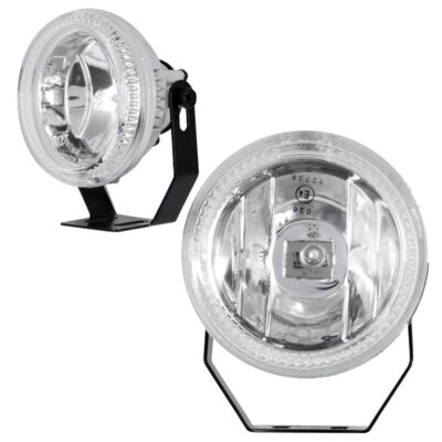 VL Garage - ΠΡΟΒΟΛΕΙΣ ΟΜΙΧΛΗΣ ME LED ANGEL EYE H3 12V 55W 2 ΤΕΜ. - VL-14270