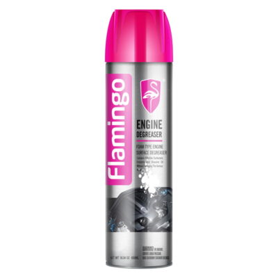 VL Garage - FLAMINGO ΚΑΘΑΡΙΣΤΙΚΟΣ ΕΝΕΡΓΟΣ ΑΦΡΟΣ ΚΙΝΗΤΗΡΑ - 650ml - VL-14289