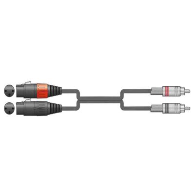 VL Garage - 2R-2XF075 Kαλώδιο Ήχου 2 x XLR Female - 2 x RCA Plugs 0