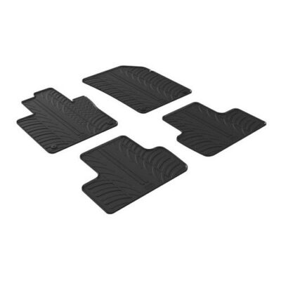 VL Garage - ΜΑΡΚΕ ΠΑΤΑΚΙΑ ΣΕ ΣΚΑΦΗ ΛΑΣΤΙΧΟ ΓΙΑ VOLVO XC60 05/2017+ SUMISURA ΣΕ ΜΑΥΡΟ ΧΡΩΜΑ ME ΚΟΥΜΠΩΜΑΤΑ LAMPA - 4 ΤΕΜ. - VL-24473