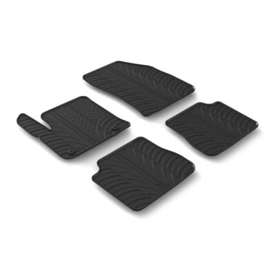 VL Garage - ΜΑΡΚΕ ΠΑΤΑΚΙΑ ΣΕ ΣΚΑΦΗ ΛΑΣΤΙΧΟ ΓΙΑ PEUGEOT 2008 12/2019+ SUMISURA ΣΕ ΜΑΥΡΟ ΧΡΩΜΑ ME ΚΟΥΜΠΩΜΑΤΑ LAMPA - 4 ΤΕΜ. - VL-L2462.9