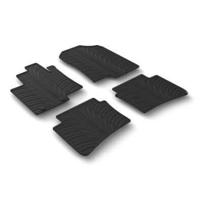 VL Garage - ΜΑΡΚΕ ΠΑΤΑΚΙΑ ΣΕ ΣΚΑΦΗ ΛΑΣΤΙΧΟ ΓΙΑ HYUNDAI BAYON 08/2021+ SUMISURA ΜΕ ΚΟΥΜΠΩΜΑΤΑ LAMPA - 4 ΤΕΜ. - VL-24641