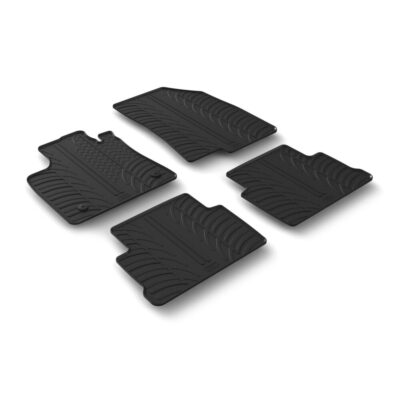 VL Garage - ΜΑΡΚΕ ΠΑΤΑΚΙΑ ΣΕ ΣΚΑΦΗ ΛΑΣΤΙΧΟ ΓΙΑ DACIA JOGGER 02/2022+ SUMISURA ΣΕ ΜΑΥΡΟ ΧΡΩΜΑ ME ΚΟΥΜΠΩΜΑΤΑ LAMPA - 4 ΤΕΜ. - VL-24646