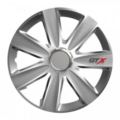 VL Garage - ΤΑΣΙ 14" VERSACO GTX SILVER CARBON ΣΕΤ 4 ΤΕΜ ΣΕ ΚΟΥΤΙ - VL-2666/AM
