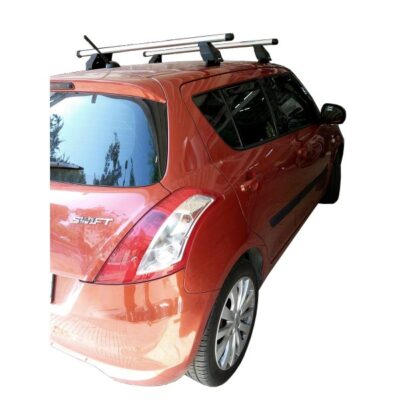 VL Garage - KIT ΜΕ ΜΠΑΡΕΣ ΟΡΟΦΗΣ ΓΙΑ SUZUKI SWIFT 5D 2005-2013 ΑΛΟΥΜΙΝΙΟΥ TEMA MENABO (AL1-3360-FIX058G)-2 ΤΕΜ. - VL-MP.SUZ.013/MB-ALU