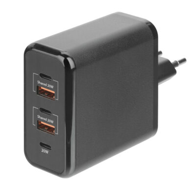 VL Garage - ΦΟΡΤΙΣΤΗΣ ΜΕ ΟΙΚΙΑΚΗ ΠΡΙΖΑ 100/230V 60W ΜΕ 5 ΘΥΡΕΣ USB (USB Ax2/USB Cx3) QUICK CHARGE MULTIPOWER - VL-L3872.0