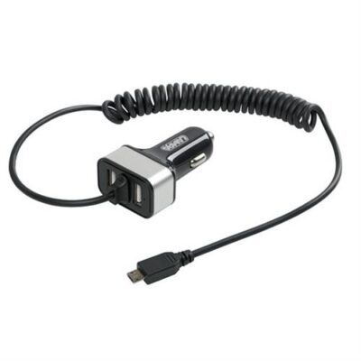 VL Garage - ΑΝΤΑΠΤΟΡΑΣ ΑΝΑΠΤΗΡΑ 12/24V ΜΕ 2 USB ΚΑΙ ΚΑΛΩΔΙΟ ΦΟΡΤΙΣΗΣ MICRO USB - VL-38874
