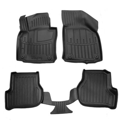 VL Garage - ΠΑΤΑΚΙA ΛΑΣΤΙΧΟ ΣΕ ΣΚΑΦΗ ME KOYMΠΩΜΑΤΑ ΓΙΑ SKODA OCTAVIA 5 2004-2013 / VW GOLF V 2003-2008 5D RACE AXION - 5 Τεμ. - VL-5020045