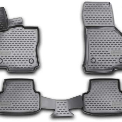 VL Garage - ΜΑΡΚΕ ΠΑΤΑΚΙΑ ΣΕ ΣΚΑΦΗ TPE ΛΑΣΤΙΧΟ ΓΙΑ VW GOLF 7 3D / 5D 11/2012-2020 ΣΕ ΜΑΥΡΟ ΧΡΩΜΑ NOVLINE - 4 ΤΕΜ. - VL-EXP.NLC.3D.51.44.210K
