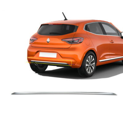 VL Garage - TRIM ΜΑΡΚΕ ΠΟΡΤ ΜΠΑΓΚΑΖ ΧΡΩΜΙΟ ΜΕΤΑΛΛΙΚΟ S-DIZAYN ΓΙΑ RENAULT CLIO HB 2019+ - 1 TEM. - VL-7027230