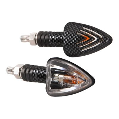 VL Garage - ΦΛΑΣ ΜΗΧΑΝΗΣ FOCAL 12V 21W (78x37mm) CARBON -2 ΤΕΜ. - VL-90066