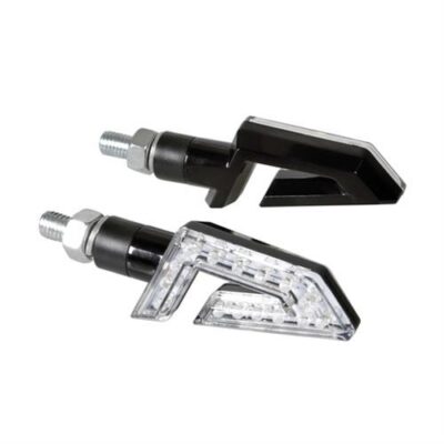 VL Garage - Φλάς KAP Μάυρο με LED 75x27mm - VL-90246