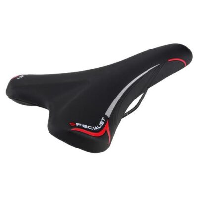 VL Garage - Σέλα ποδηλάτου (270x150mm /450gr ) μαύρη/κόκκινη Dynamic MTB/Racing S-8 Selle/Saddles Specialist - VL-92379