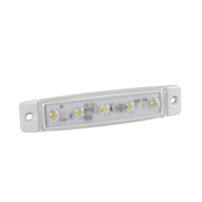 VL Garage - ΦΩΣ ΟΓΚΟΥ 12/24V 5xSMD LED ΛΕΥΚΟ ΔΙΑΦΑΝΟ 96x20mm ΜΕ ΕΓΚΡΙΣΗ ΤΥΠΟΥ R7/R10 LAMPA - 1 TEM. - VL-L9703.0