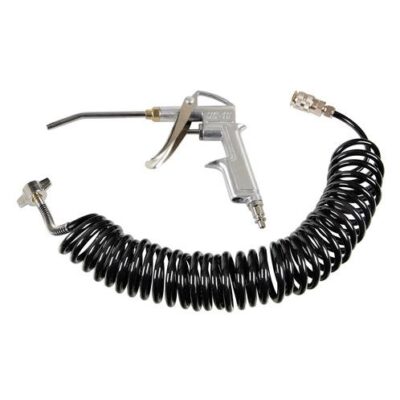 VL Garage - ΠΙΣΤΟΛΙ ΑΕΡΑ ΜΕΤΑΛΛΙΚΟ ΜΕ ΣΠΙΡΑΛ P-4 6mm 5m 10bar kg/cm2 ME ΣΥΝΔΕΣΜΟΣ ΑΕΡΑ M16 - VL-97188
