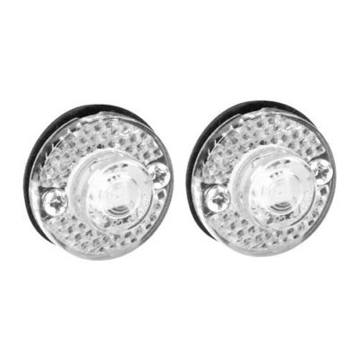 VL Garage - Φώτα Ογκου Φορτηγού 24V 1 Led 2τεμ Λευκά F-12 - VL-98926
