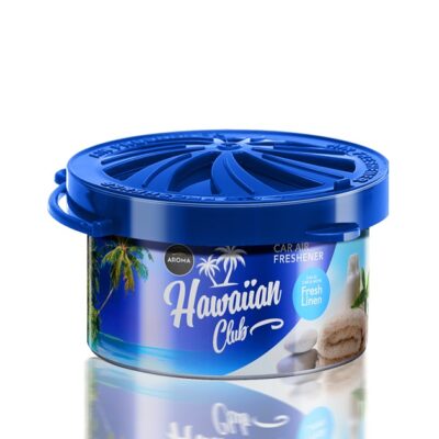 VL Garage - ΑΡΩΜΑΤΙΚΟ ΣΕ ΚΟΝΣΕΡΒΑ AROMA HAWAIIAN ORGANIC - ΛΙΝΟ (FRESH LINEN) ΑΜΙΟ - 1 ΤΕΜ - VL-A83080