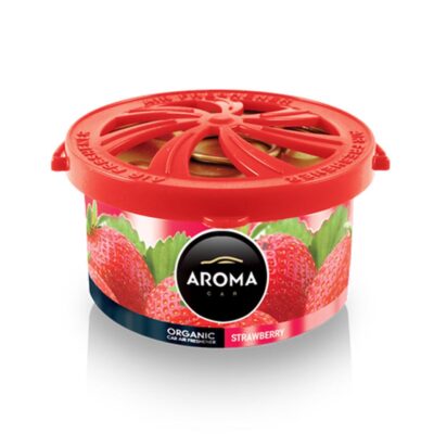 VL Garage - ΑΡΩΜΑΤΙΚΟ ΣΕ ΚΟΝΣΕΡΒΑ AROMA ORGANIC - ΦΡΑΟΥΛΑ (STRAWBERRY) (40gr) AMiO - 1 ΤΕΜ. - VL-A92091