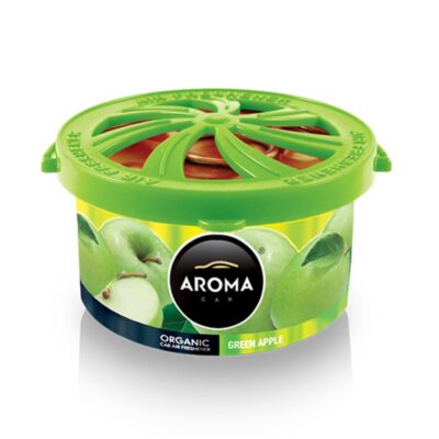 VL Garage - ΑΡΩΜΑΤΙΚΟ ΣΕ ΚΟΝΣΕΡΒΑ AROMA ORGANIC - ΠΡΑΣΙΝΟ ΜΗΛΟ (GREEN APPLE) 40gr - 1 ΤΕΜ. - VL-A92101