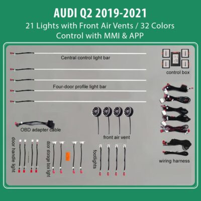 VL Garage - DIQ AMBIENT AUDI Q2 mod. 2019> (Digital iQ Ambient Light Audi Q2 mod. 2019-2021