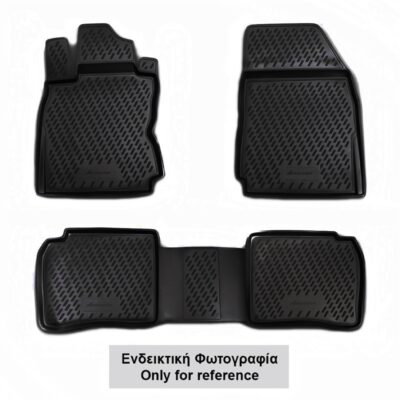 VL Garage - ΜΑΡΚΕ ΠΑΤΑΚΙΑ ΣΕ ΣΚΑΦΗ TPE ΛΑΣΤΙΧΟ ΓΙΑ CITROEN C3 AIRCROSS 2018+ ΣΕ ΜΑΥΡΟ ΧΡΩΜΑ NOVLINE - 4 ΤΕΜ. - VL-EXP.ELEMENT3D01826210K