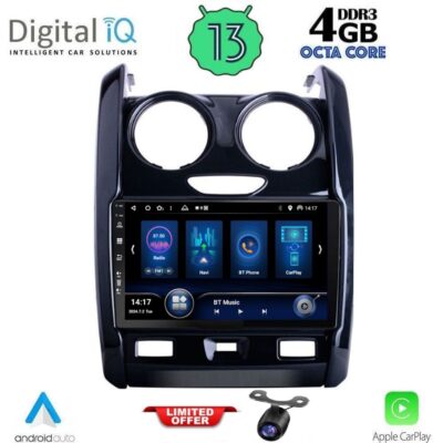 VL Garage - DIQ BXD 6103B_CPA (9inc) MULTIMEDIA TABLET for DACIA DUSTER mod. 2012-2019 - VL-DIQ BXD 6103B_CPA