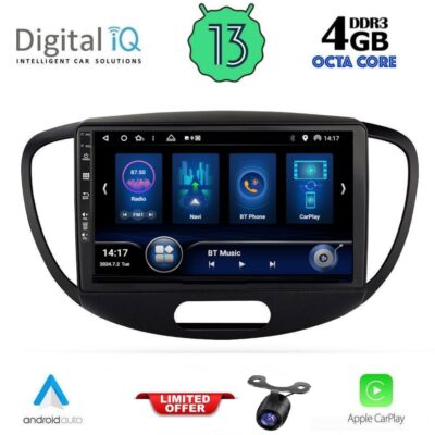 VL Garage - DIQ BXD 6223_CPA (9inc) MULTIMEDIA TABLET for HYUNDAI i10 mod. 2008-2013 - VL-DIQ BXD 6223_CPA