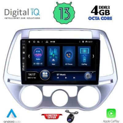 VL Garage - DIQ BXD 6227_CPA A/C (9inc) MULTIMEDIA TABLET for HYUNDAI i20 mod. 2008-2012 - VL-DIQ BXD 6227_CPA A/C
