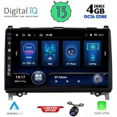 VL Garage - DIQ BXD 6400_CPA (9inc) MULTIMEDIA TABLET for MERCEDES A – B -SPRINTER – VITO mod. 2007> - VL-DIQ BXD 6400_CPA