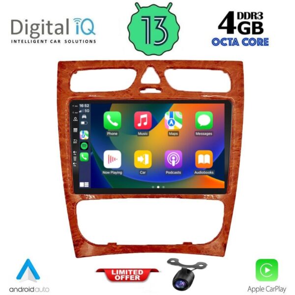 DIQ BXD 6402CH_CPA (9inc) MULTIMEDIA TABLET for MERCEDES C (W203) mod. 1999-2004 - Image 2