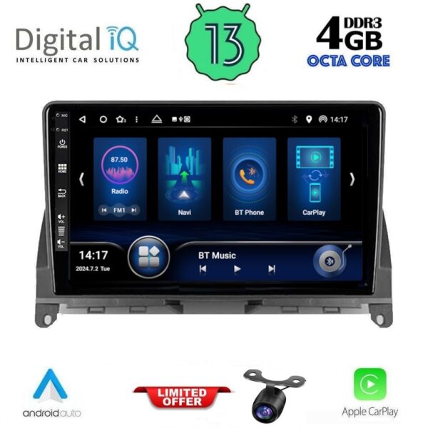 VL Garage - DIQ BXD 6405_CPA (9inc) MULTIMEDIA TABLET for MERCEDES C (W204) mod. 2007-2011 - VL-DIQ BXD 6405_CPA