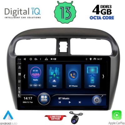 VL Garage - DIQ BXD 6448_CPA (9inc) MULTIMEDIA TABLET for MITSUBISHI SPACESTAR mod. 2013-2020 - VL-DIQ BXD 6448_CPA