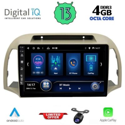 VL Garage - DIQ BXD 6457_CPA (9inc) MULTIMEDIA TABLET for NISSAN MICRA K12 mod. 2002-2010 - VL-DIQ BXD 6457_CPA