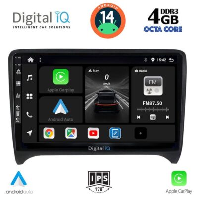 VL Garage - DIGITAL IQ BXF 6009_CPAA (9inc) MULTIMEDIA TABLET for AUDI TT mod. 2007-2015 - VL-DIQ_BXF_6009