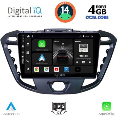 VL Garage - DIGITAL IQ BXF 6177_CPAA (9inc) MULTIMEDIA TABLET for FORD TRANSIT CUSTOM | TOURNEO CUSTOM mod. 2013-2019 - VL-DIQ_BXF_6177