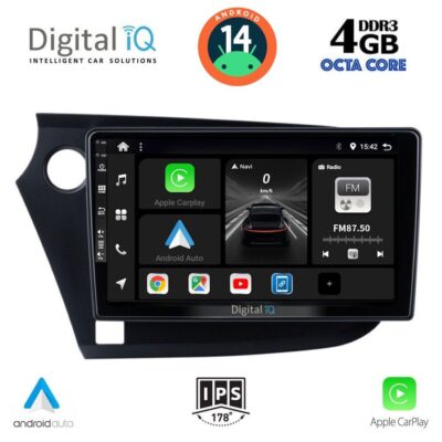 VL Garage - DIGITAL IQ BXF 6205_CPAA (9inc) MULTIMEDIA TABLET for HONDA INSIGHT mod. 2009-2014 - VL-DIQ_BXF_6205