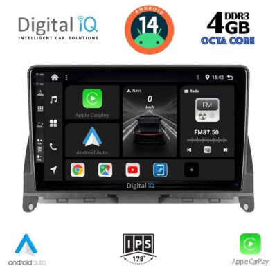 VL Garage - DIGITAL IQ BXF 6405_CPAA (9inc) MULTIMEDIA TABLET for MERCEDES C (W204) mod. 2007-2011 - VL-DIQ_BXF_6405