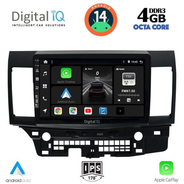 VL Garage - DIGITAL IQ BXF 6434_CPAA (10inc) MULTIMEDIA TABLET for MITSUBISHI LANCER mod. 2008> - VL-DIQ_BXF_6434