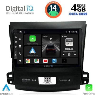 VL Garage - DIGITAL IQ BXF 6442_CPAA (9inc) MULTIMEDIA TABLET for CITROEN C-CROSSER | MITSUBISHI OUTLANDER | PEUGEOT 4007 mod. 2006-2012 - VL-DIQ_BXF_6442