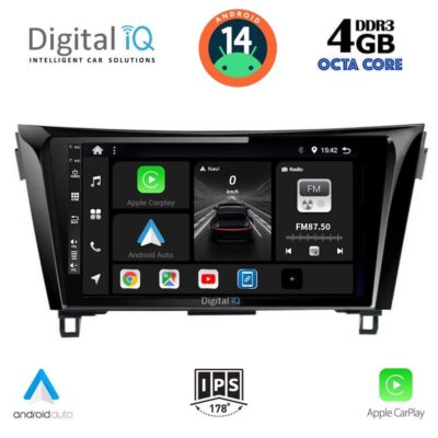 VL Garage - DIGITAL IQ BXF 6468_CPAA (10inc) MULTIMEDIA TABLET for NISSAN QASHQAI - XTRAIL mod. 2014-2021 - VL-DIQ_BXF_6468