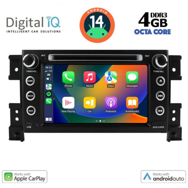 DIGITAL IQ BXF 653_CPAA (7" DVD) MULTIMEDIA SYSTEM for SUZUKI GRAND VITARA mod. 2005-2015 - Image 2