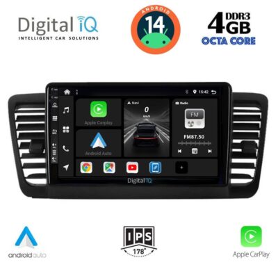 VL Garage - DIGITAL IQ BXF 6665_CPAA (9inc) MULTIMEDIA TABLET for SUBARU LEGACY - OUTBACK mod. 2002-2008 - VL-DIQ_BXF_6665