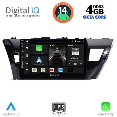 VL Garage - DIGITAL IQ BXF 6714_CPAA (10inc) MULTIMEDIA TABLET for TOYOTA COROLLA mod. 2013-2016 - VL-DIQ_BXF_6714