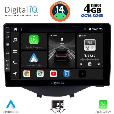 VL Garage - DIGITAL IQ BXF 6715_CPAA CLIMA (9inc) MULTIMEDIA TABLET for CITROEN C1-PEUGEOT 108-TOYOTA AYGO mod. 2014> - VL-DIQ_BXF_6715