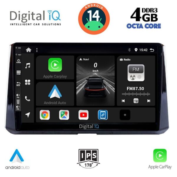 VL Garage - DIGITAL IQ BXF 6716_CPAA (10inc) MULTIMEDIA TABLET for TOYOTA COROLLA mod. 2019> - VL-DIQ_BXF_6716