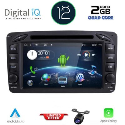 VL Garage - DIGITAL IQ BXH 171_CPA (7” DVD) MULTIMEDIA SYSTEM for MERCEDES C (W203) mod. 1999-2004 - VL-DIGITAL IQ BXH 171_CPA